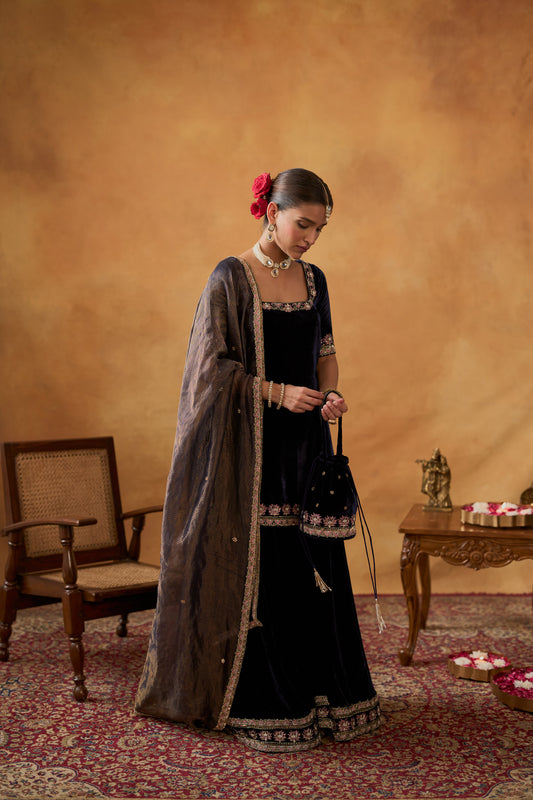 Sultana Sharara Set