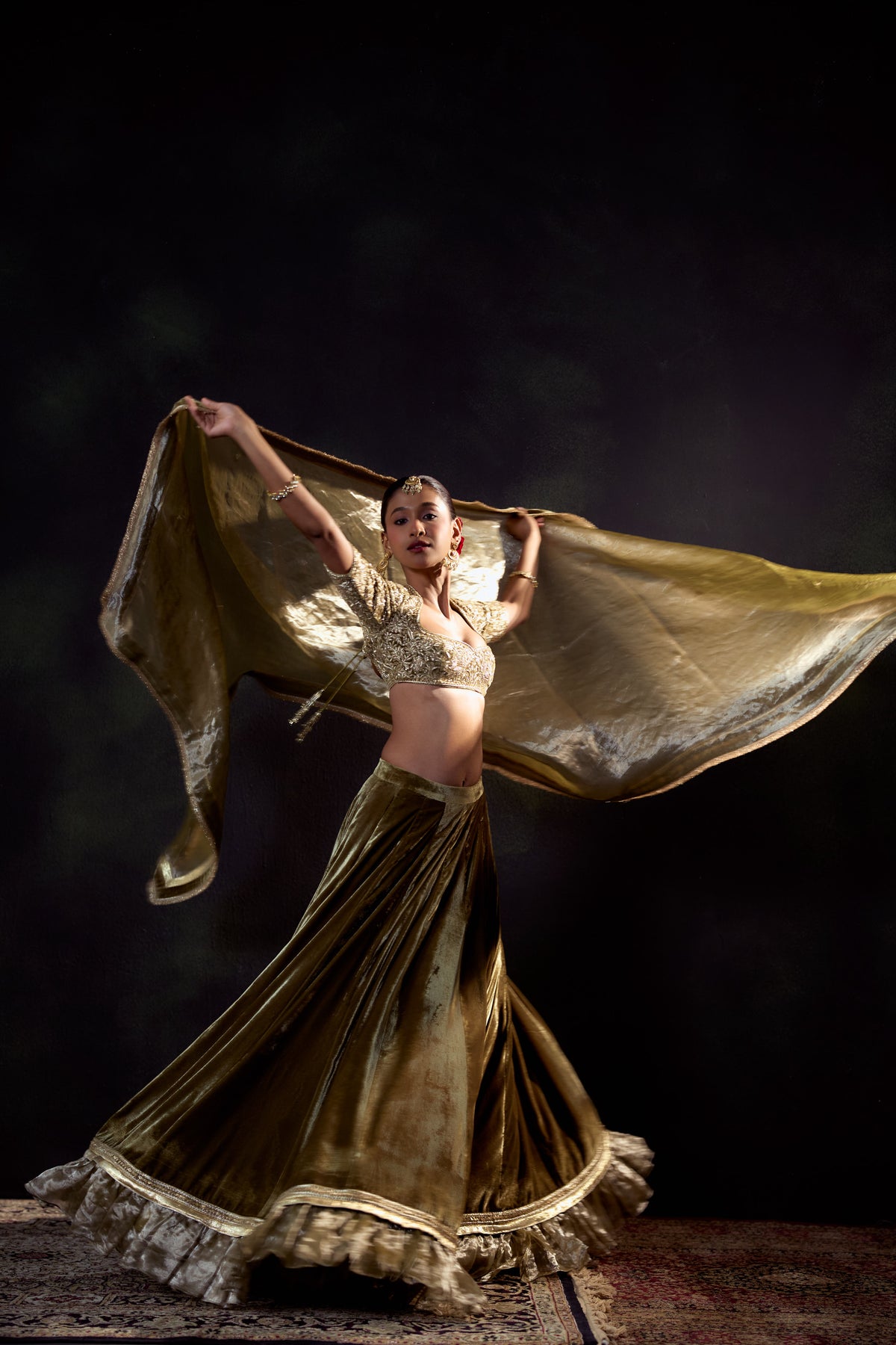 Qurbat Lehenga