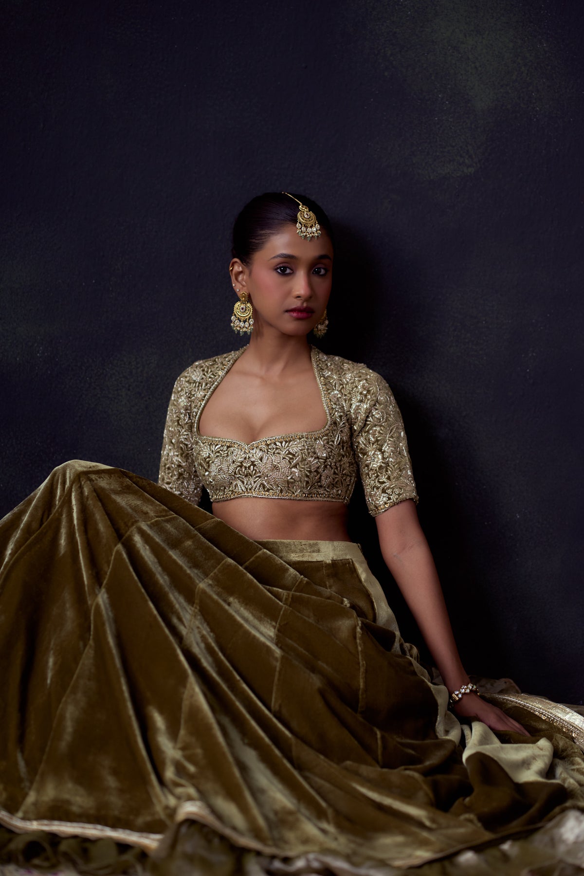 Qurbat Lehenga