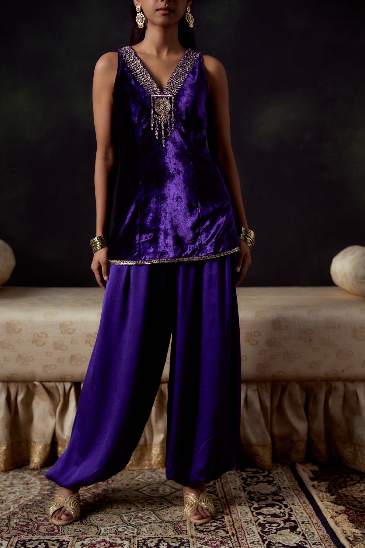 Kashish Kurta Set with Balloon Pant