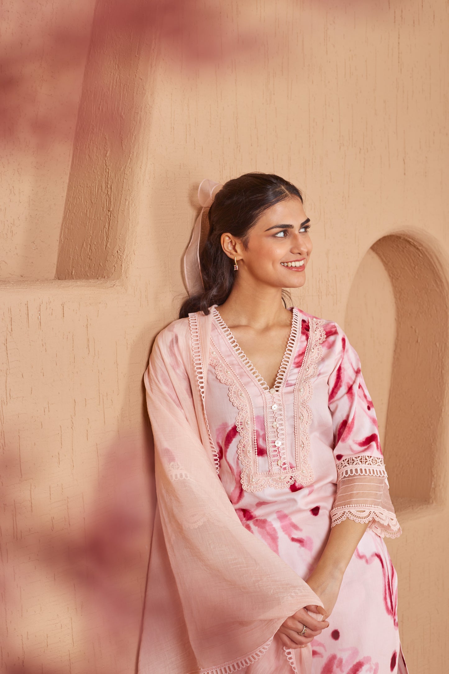 Rosella Lace Kurta Set