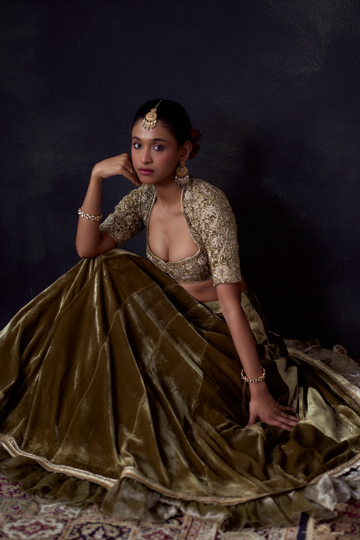 Qurbat Lehenga