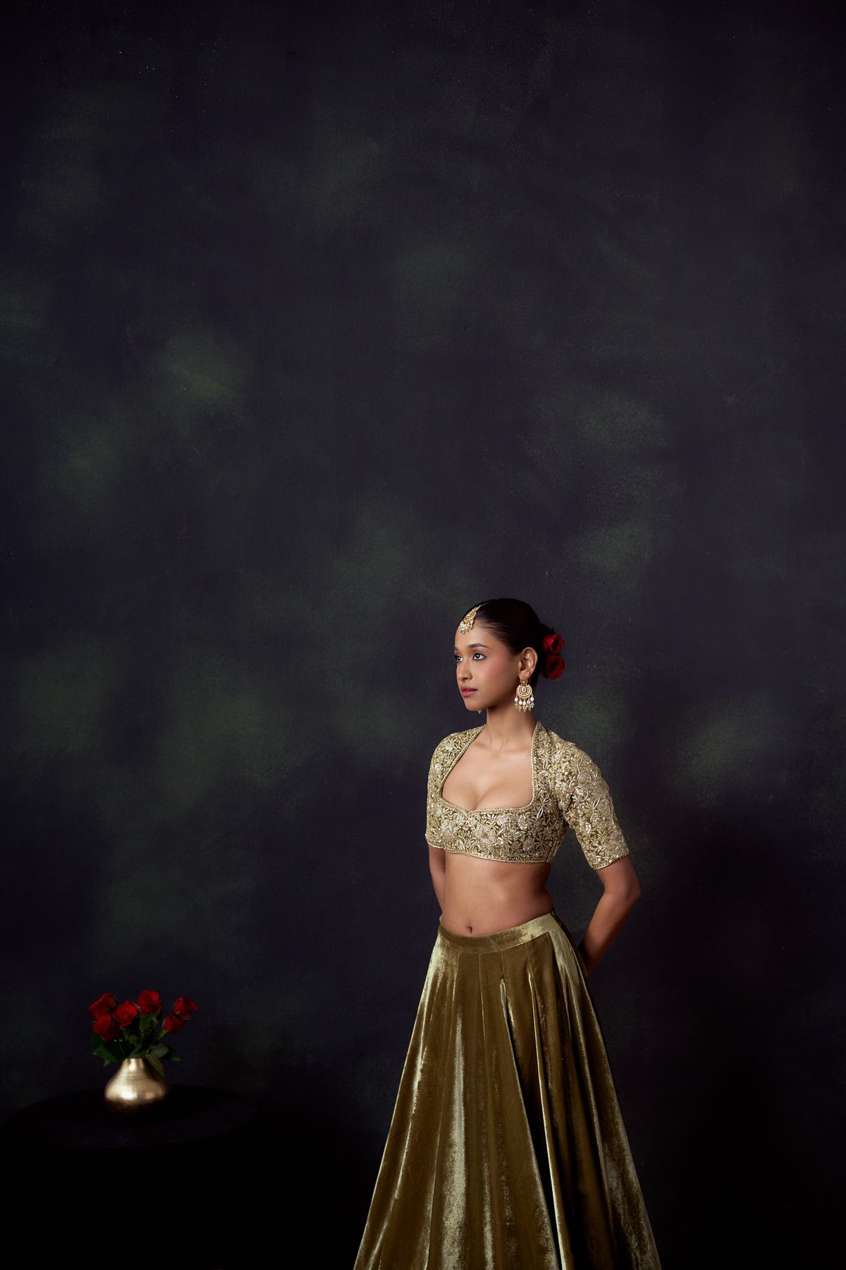 Qurbat Lehenga